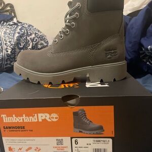 Timberland PRO Gray Composite Safety Toe Boots